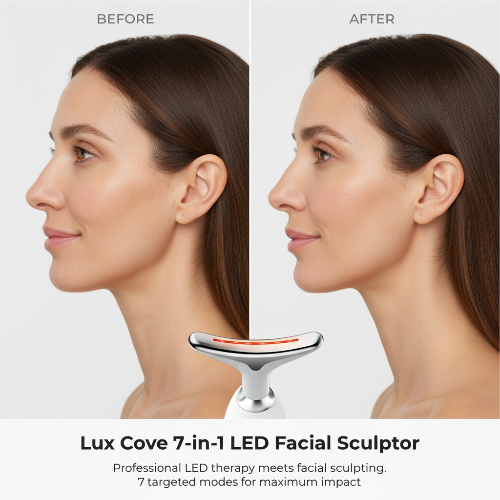 Lux Cove 7-in-1 LED Facial Sculptor